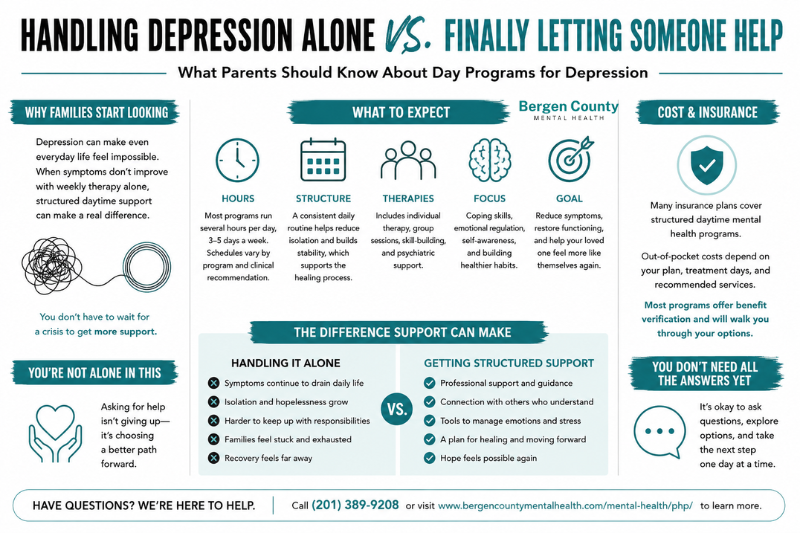 Handling Depression Alone vs Finally Letting Someone Help